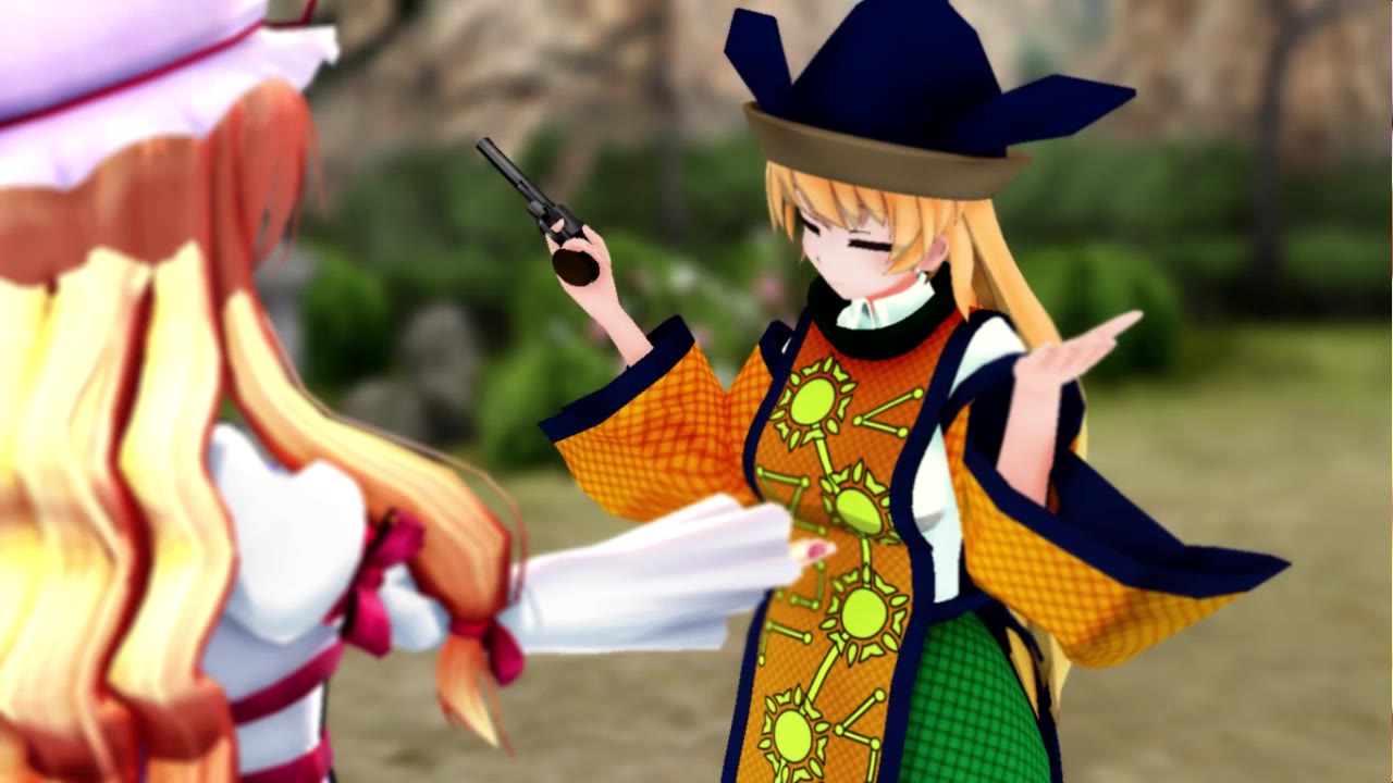 【东方MMD】拿出了平时用不到的东西